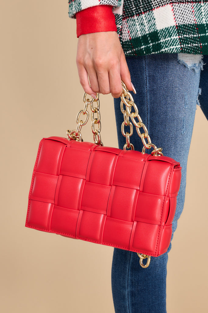 My One And Only Red Chain Bag | Red Dress 