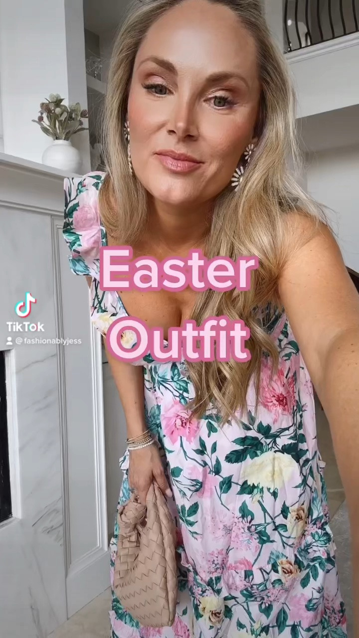 Absolutely love this two piece set, wearing a size small fits true to size use code Jessb15 for discount!! 
Would make a perfect Easter dress.

#LTKunder100 #LTKFind #LTKSeasonal