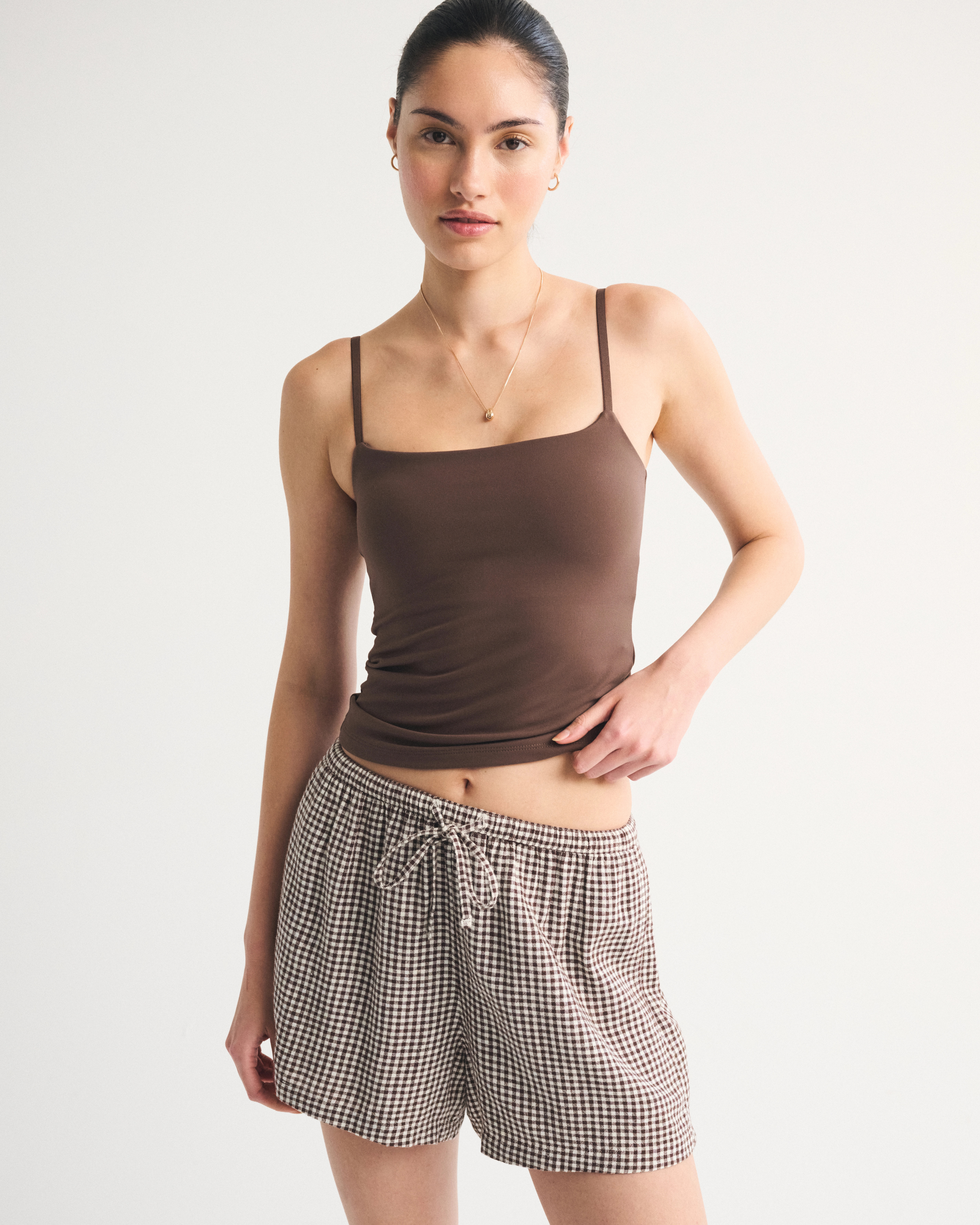 Bra-Free Snatched Seamless 90s Cami | Abercrombie & Fitch (US)