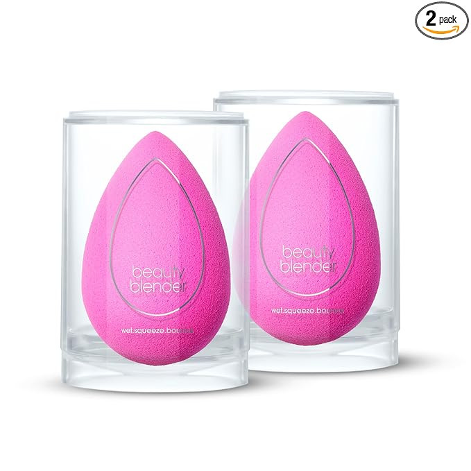 Beautyblender® | Original Pink Beauty Blender 2-Piece Bundle for Blending Foundations, Powders, ... | Amazon (US)