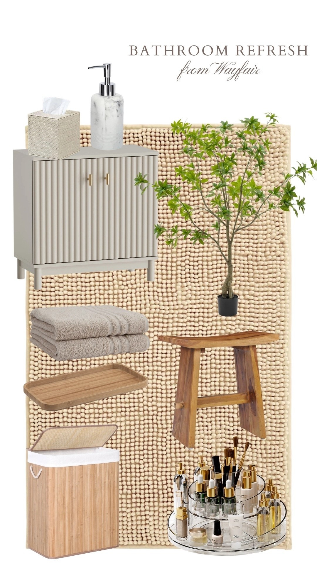 Bathroom refresh from wayfair! #wayfairuk @wayfairuk ad 

#LTKeurope #LTKspring #LTKhome