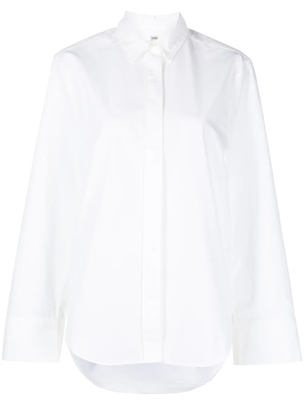 oversized-cut poplin shirt | Farfetch Global