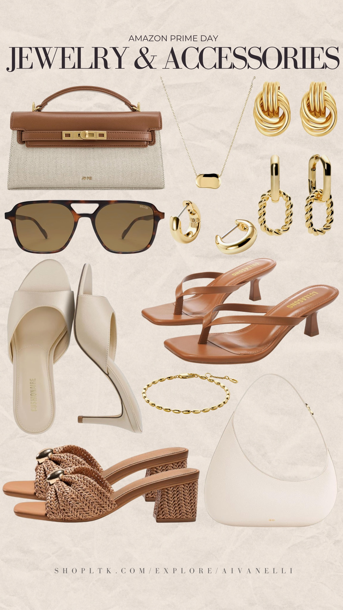 Amazon prime day summer accessories

Summer statement jewelry
Layered gold necklaces
Waterproof jewelry styles
Stackable bracelets
Beach vacation accessories
Everyday hoop earrings
Straw handbags
Trendy sunglasses
Resort wear accessories

#LTKSeasonal #LTKSaleAlert