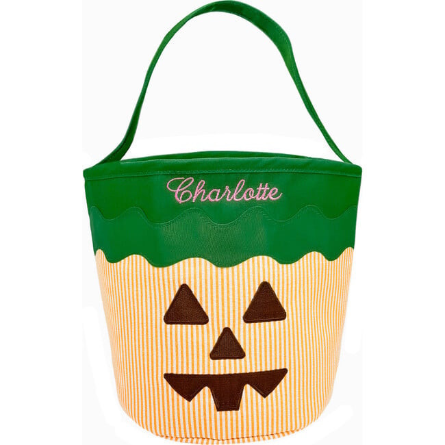 Bits & Bows x Maisonette Halloween Pumpkin Tote | Maisonette