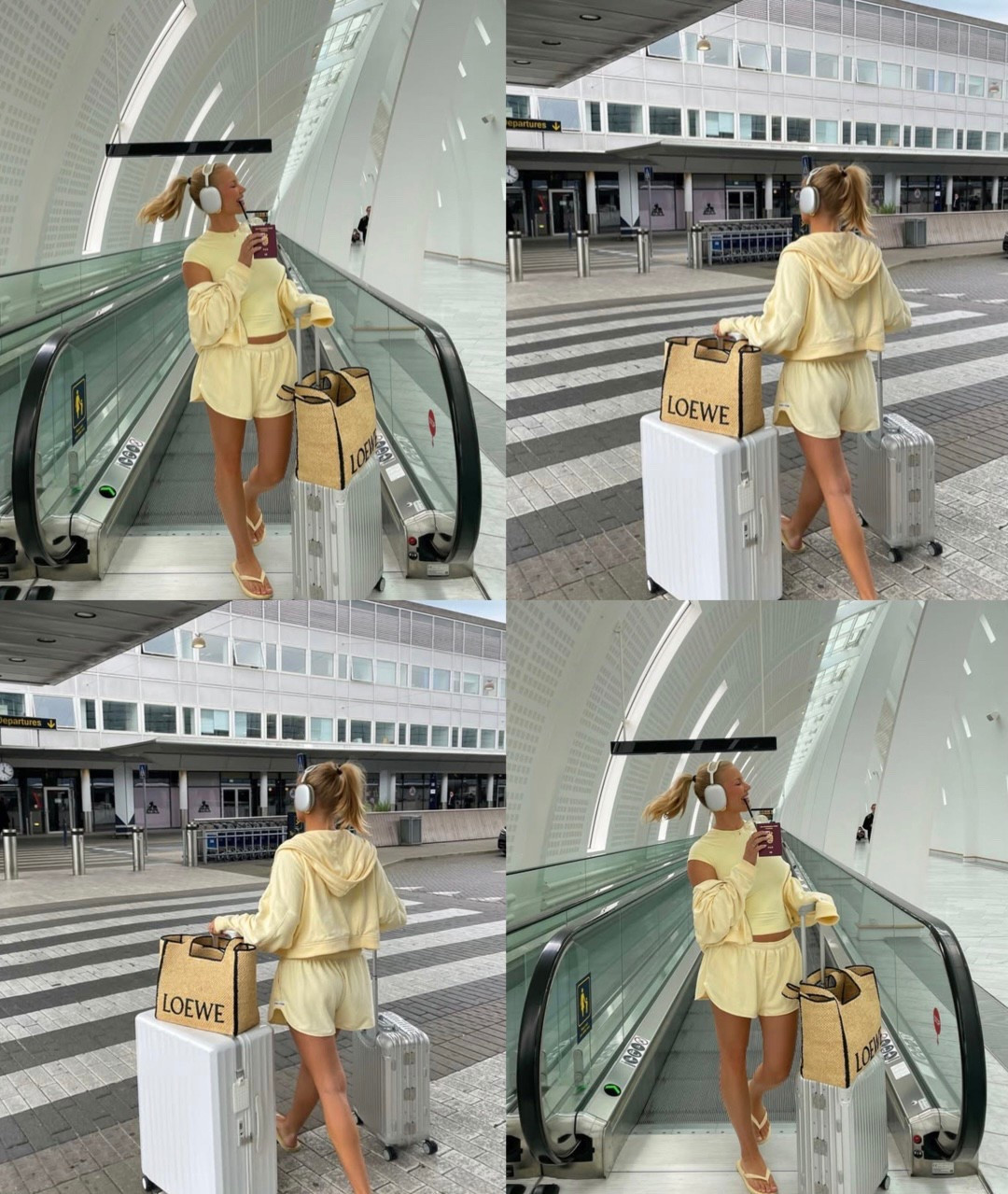 Bo and tee butter yellow airport outfit 🌼

#LTKAroundTheWorld #LTKuk #LTKsummer