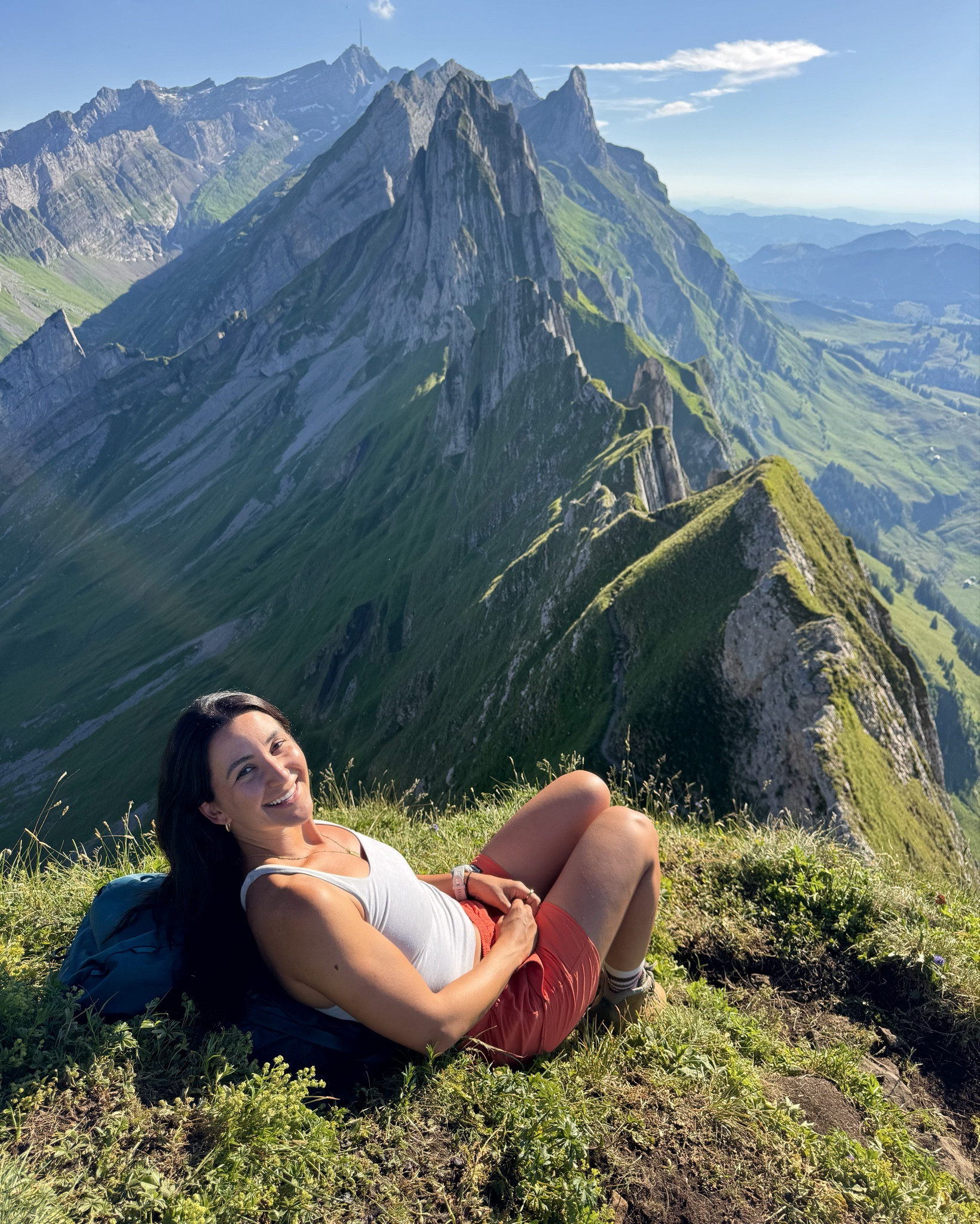 The tried and true Patagonia baggies🩷 I wear an XS which is a size down for me in bottoms  