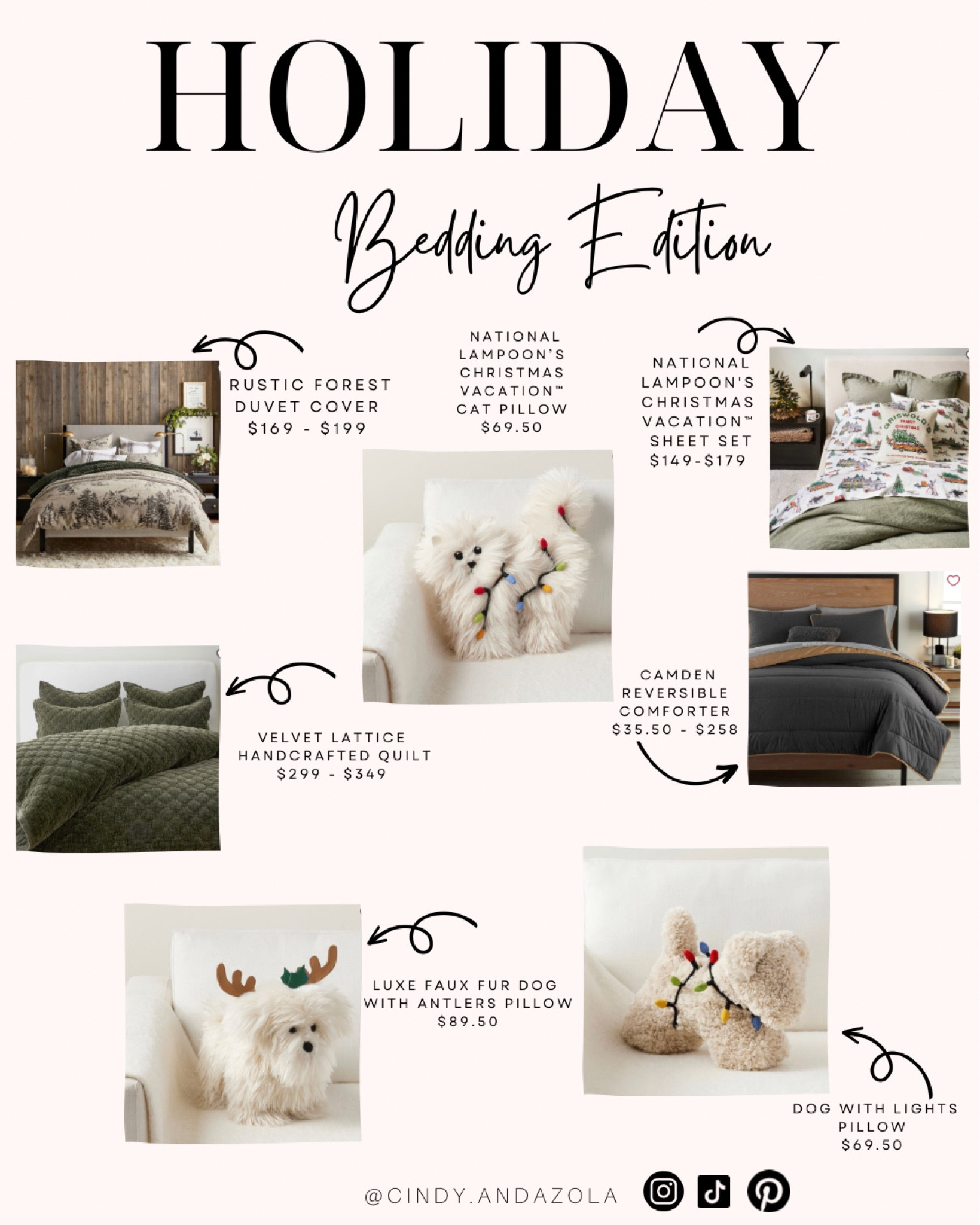 Holiday Bedding Edition 

#LTKhome #LTKSeasonal #LTKHoliday