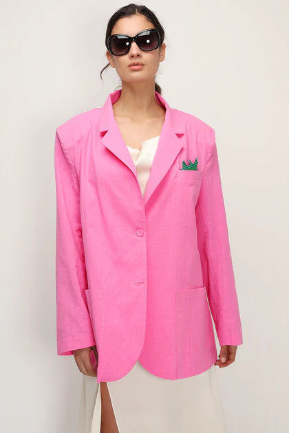Brianna Oversized Handkerchief Blazer | Storets (Global)