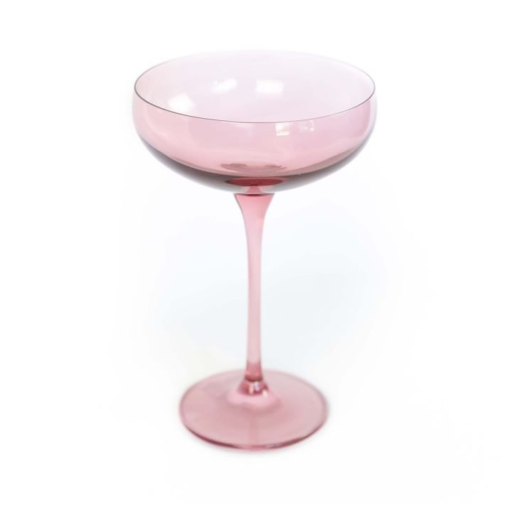 Estelle Colored Glass Champagne Coupe | West Elm (US)