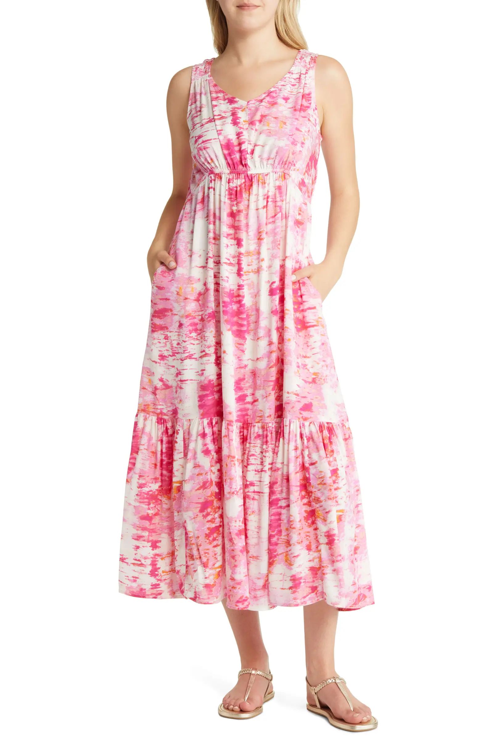 Freesia Print Maxi Dress | Nordstrom