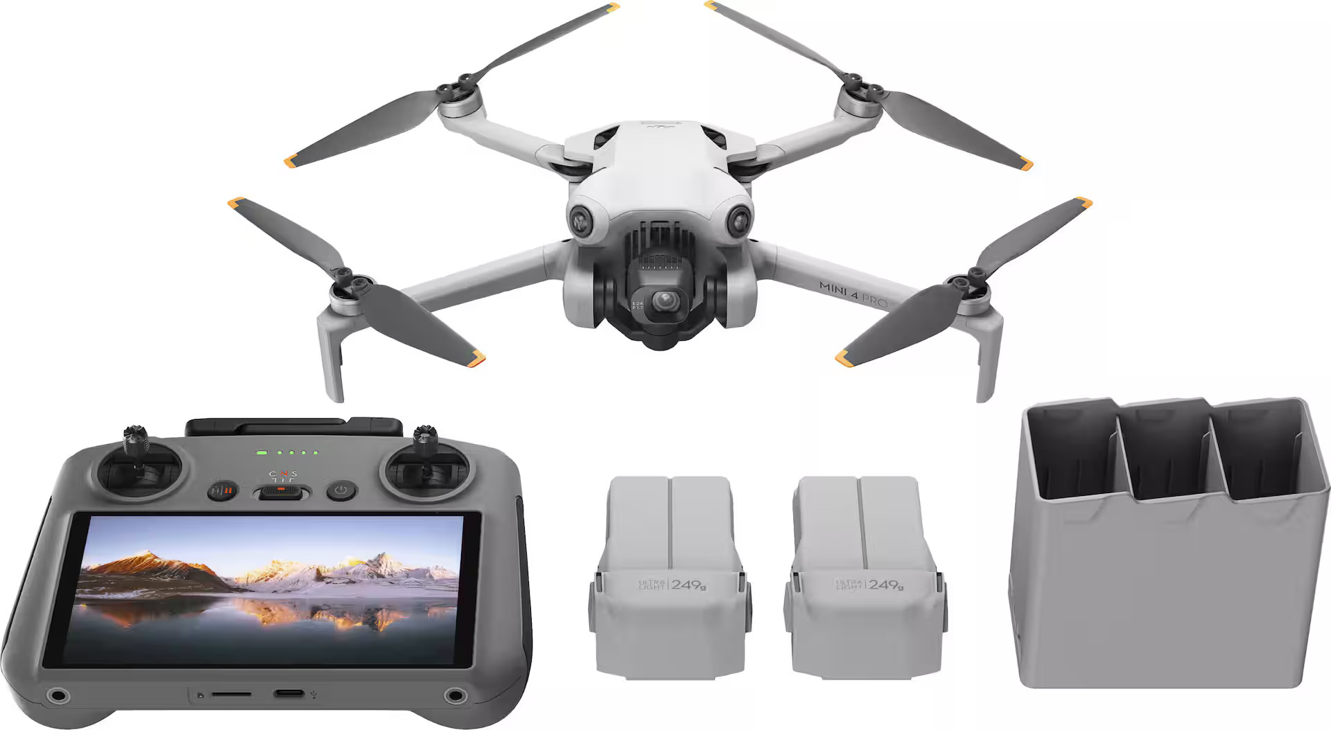 DJI Geek Squad Certified Refurbished Mini 4 Pro Fly More Combo Plus Drone and RC 2 Remote Control... | Best Buy U.S.