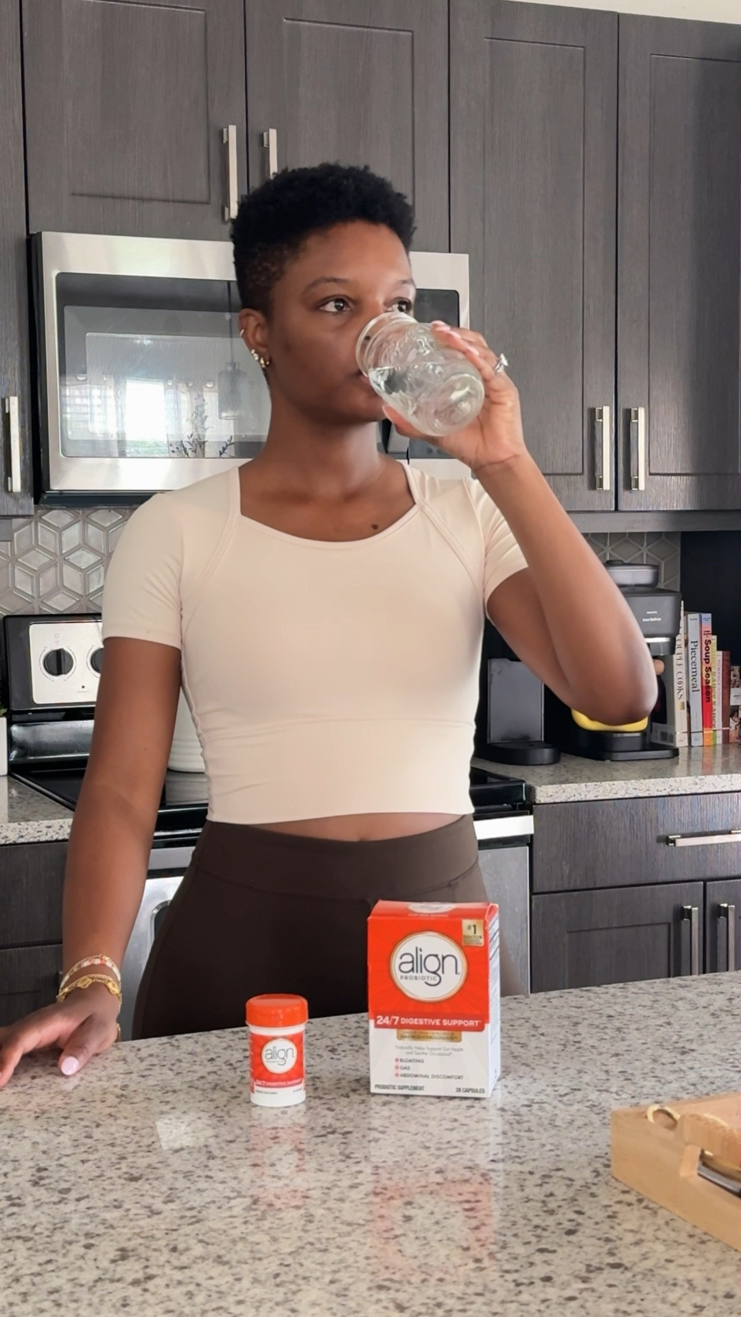 #Align_Probiotic_Partner A good day starts from within @alignprobiotic 🧡#gifted

When occasional bloating or digestive discomfort show up, Align helps me stay on track. Visit SUPER-ALIGN.COM until June 30th for a chance to win an Align
SideKIT! 

*These statements have not been evaluated by the Food and Drug Administration. This product is not intended to diagnose, treat, cure, or prevent any disease.

#LTKdayinmylife #LTKmorningroutine #LTKselfcare
