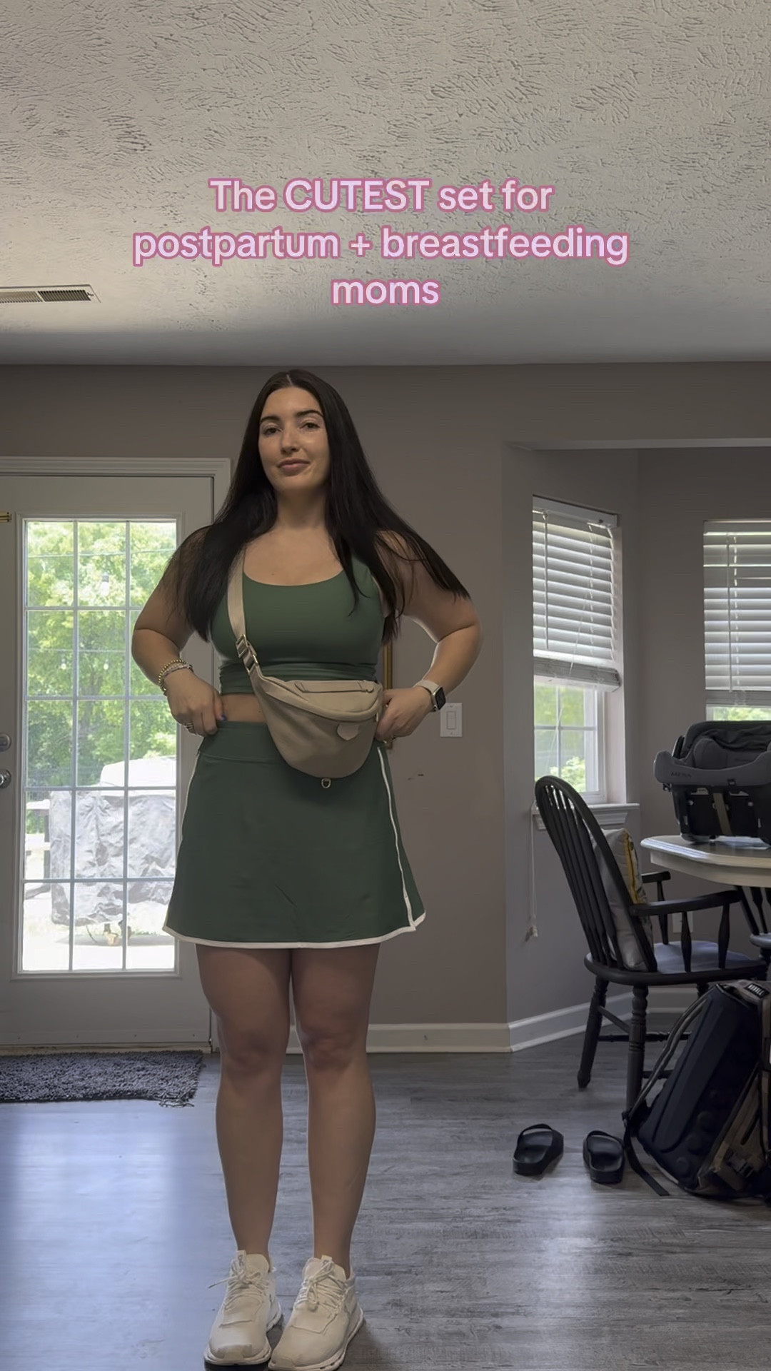 Perfect postpartum and breastfeeding friendly outfit! We love a matching set! 

#LTKFindsUnder50 #LTKFitness