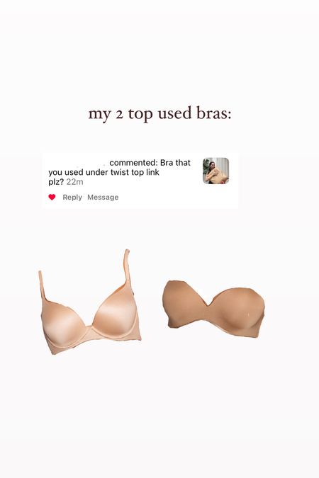 I LIVE in these bras and change between the 2 because they are the best! I came across them for the first time in 2019 when traveling to Australia and have used them since! 

#LTKeurope #LTKtravel #LTKsummer