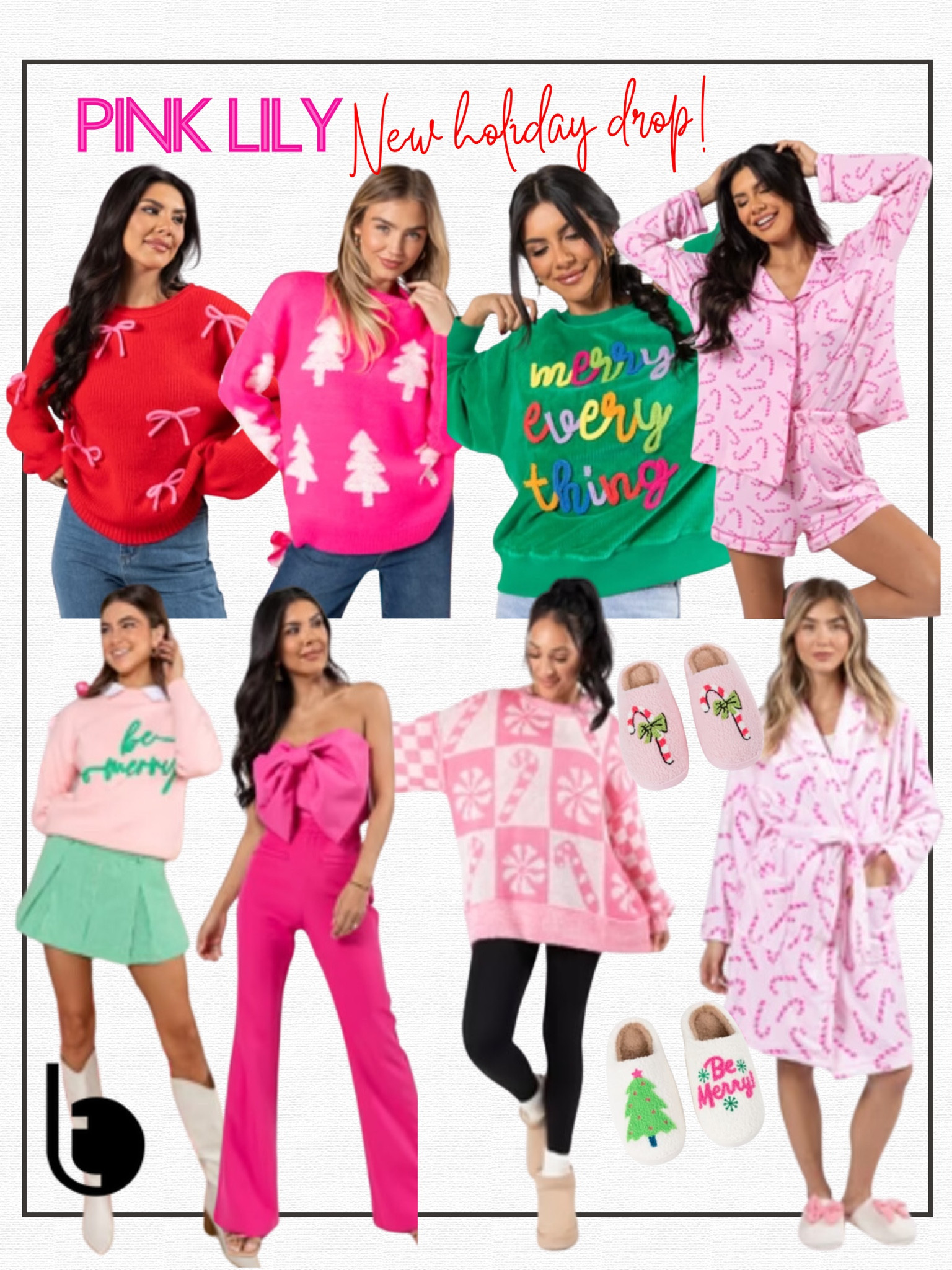 🩷🎀🎄 NEW holiday drop! They tend to sell out very quickly so I would grab your faves now!

Soooo many cute things!!!

I typically wear an XS in this brand.


#LTKHoliday #LTKFindsUnder100 #LTKOver40