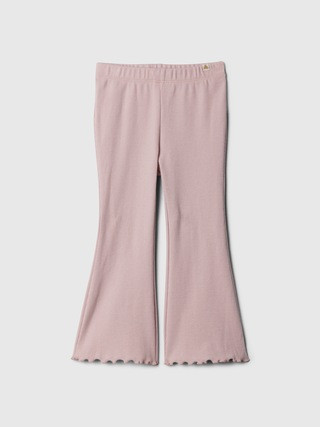 babyGap Ribbed Flare Pull-On Leggings | Gap Factory