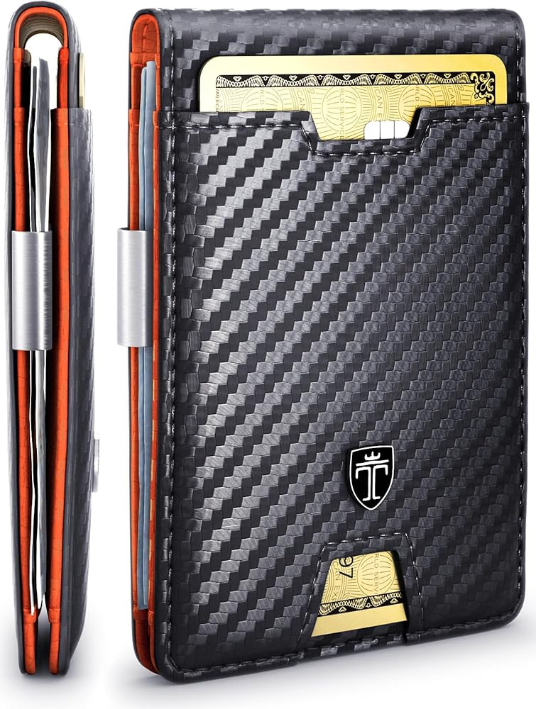 TRAVANDO Mens Wallet with Money Clip AUSTIN RFID Blocking Bifold Credit Card Holder for Men with ... | Amazon (US)