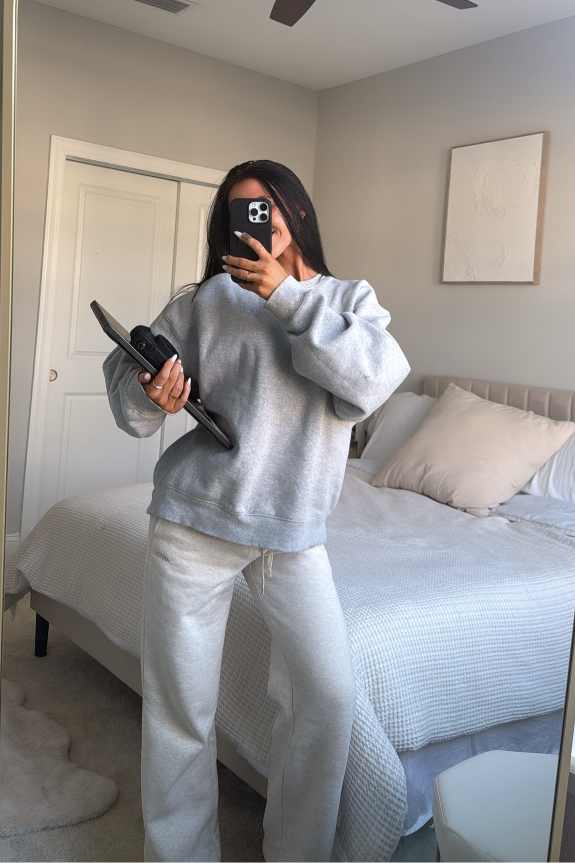COMF COZY FIT FOR MEETINGS TODAY💻⭐️🦢 

#LTKHome #LTKBeauty #LTKStyleTip
