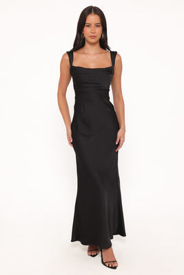 Margot Maxi Dress - Black | Petal & Pup (US)