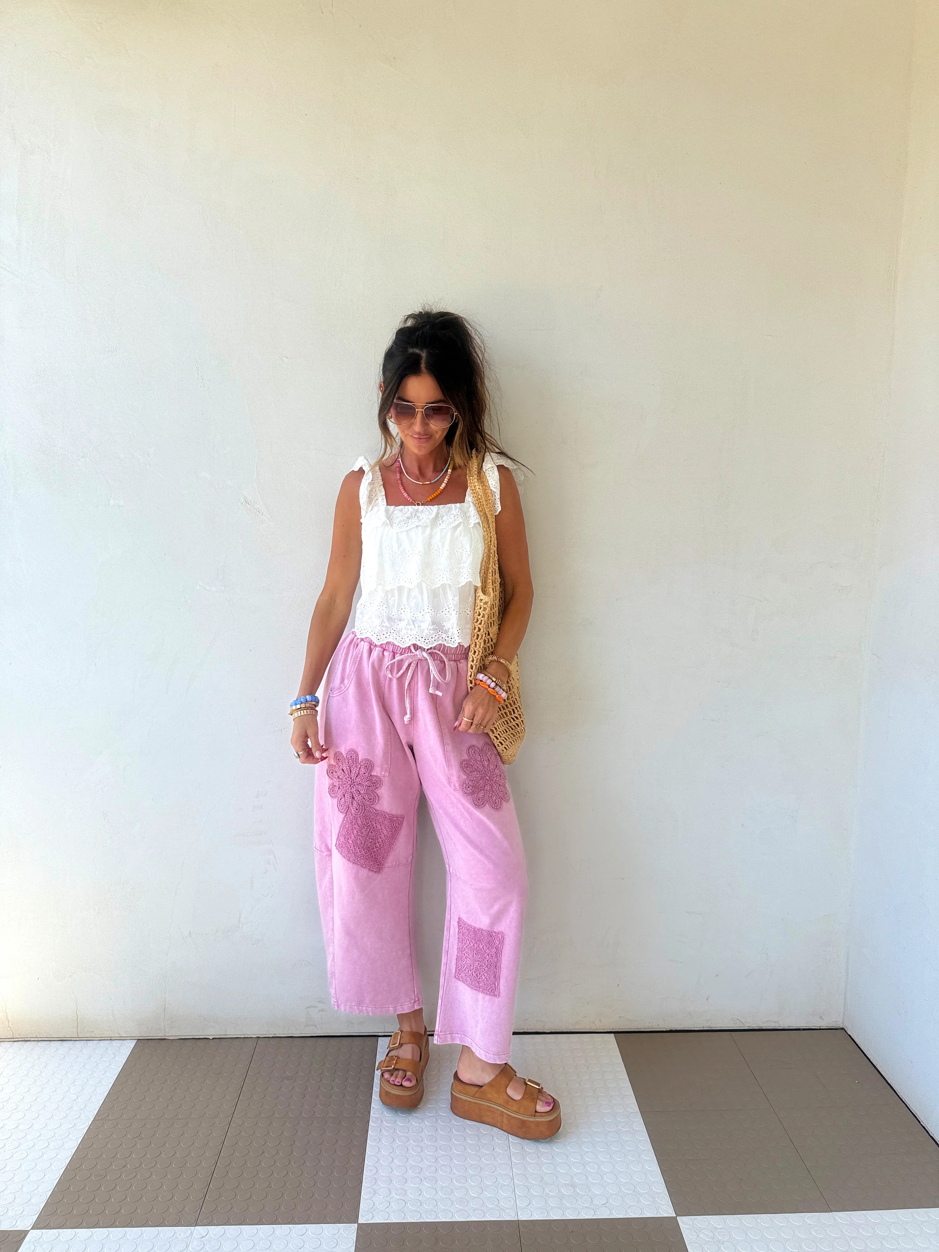 Flower Child Barrel Pants | Copper and Cloth