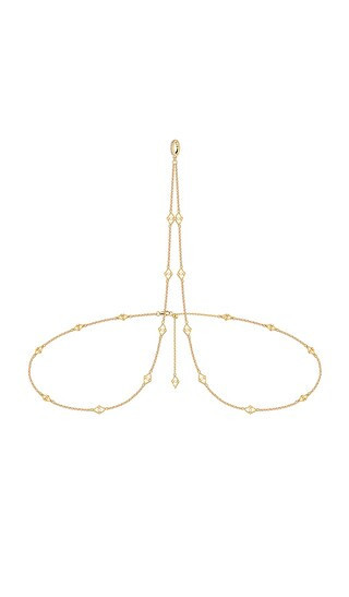 Dorne Dorne Body Chain in Metallic Gold. | Revolve Clothing (Global)