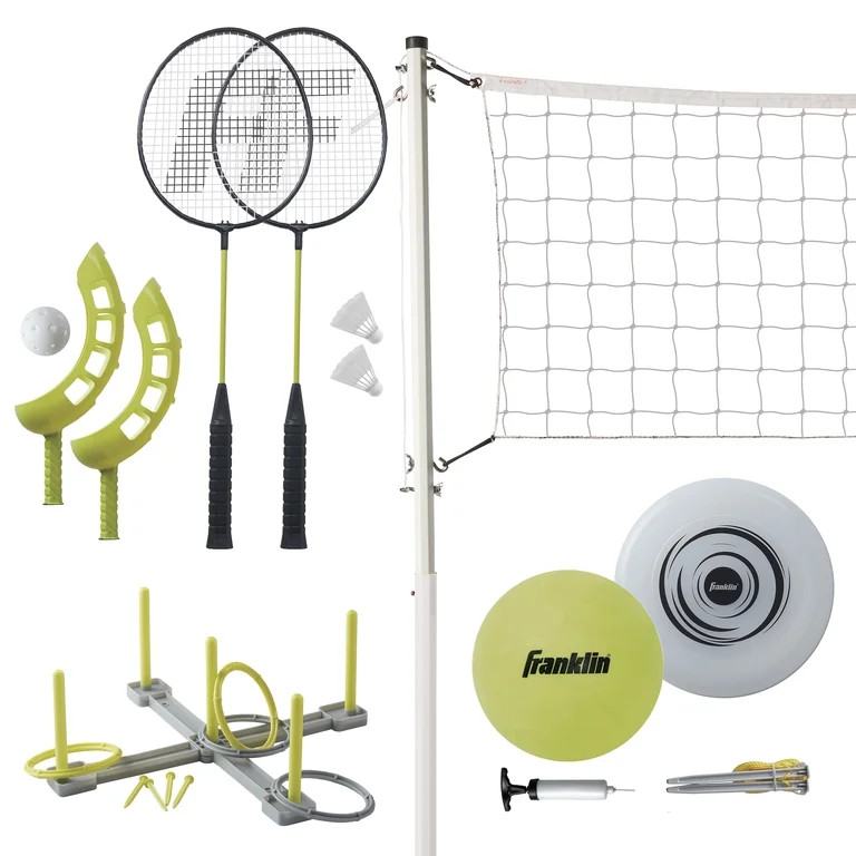 Franklin Sports Fun 5 Outdoor Games Combo Set for Beach + Backyard | Walmart (US)
