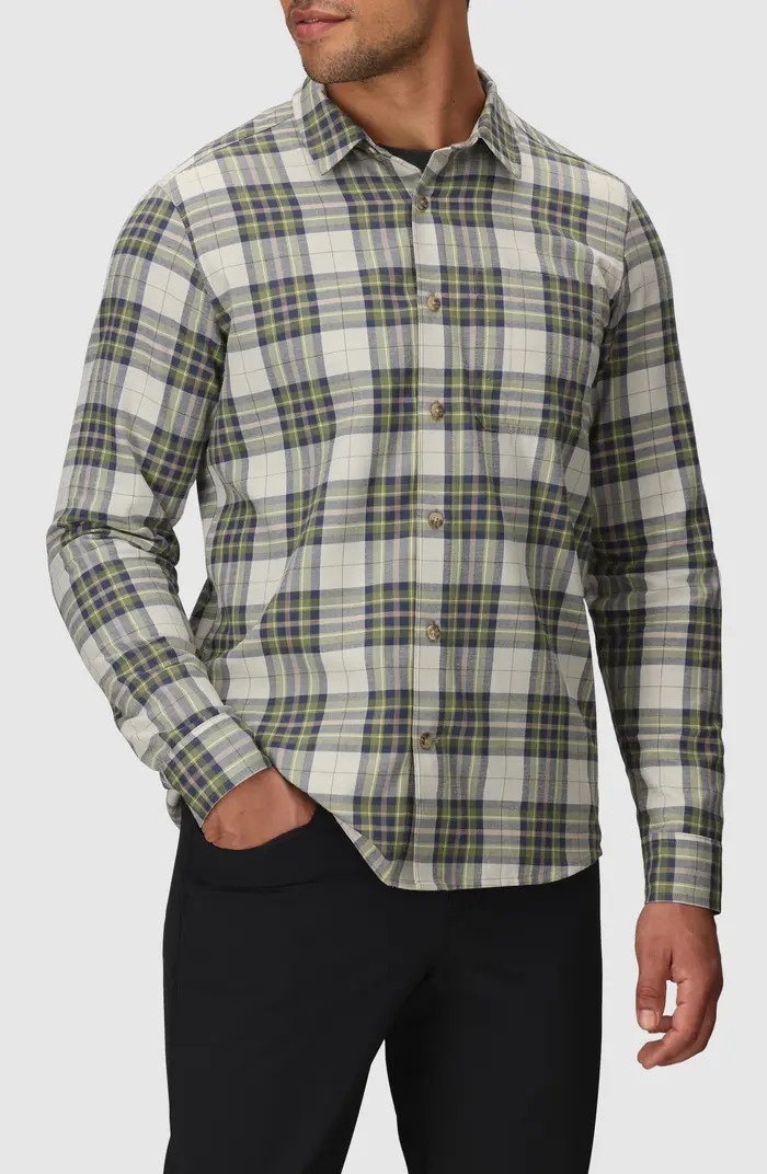 Ravenna Performance Flannel Button-Up Shirt | Nordstrom