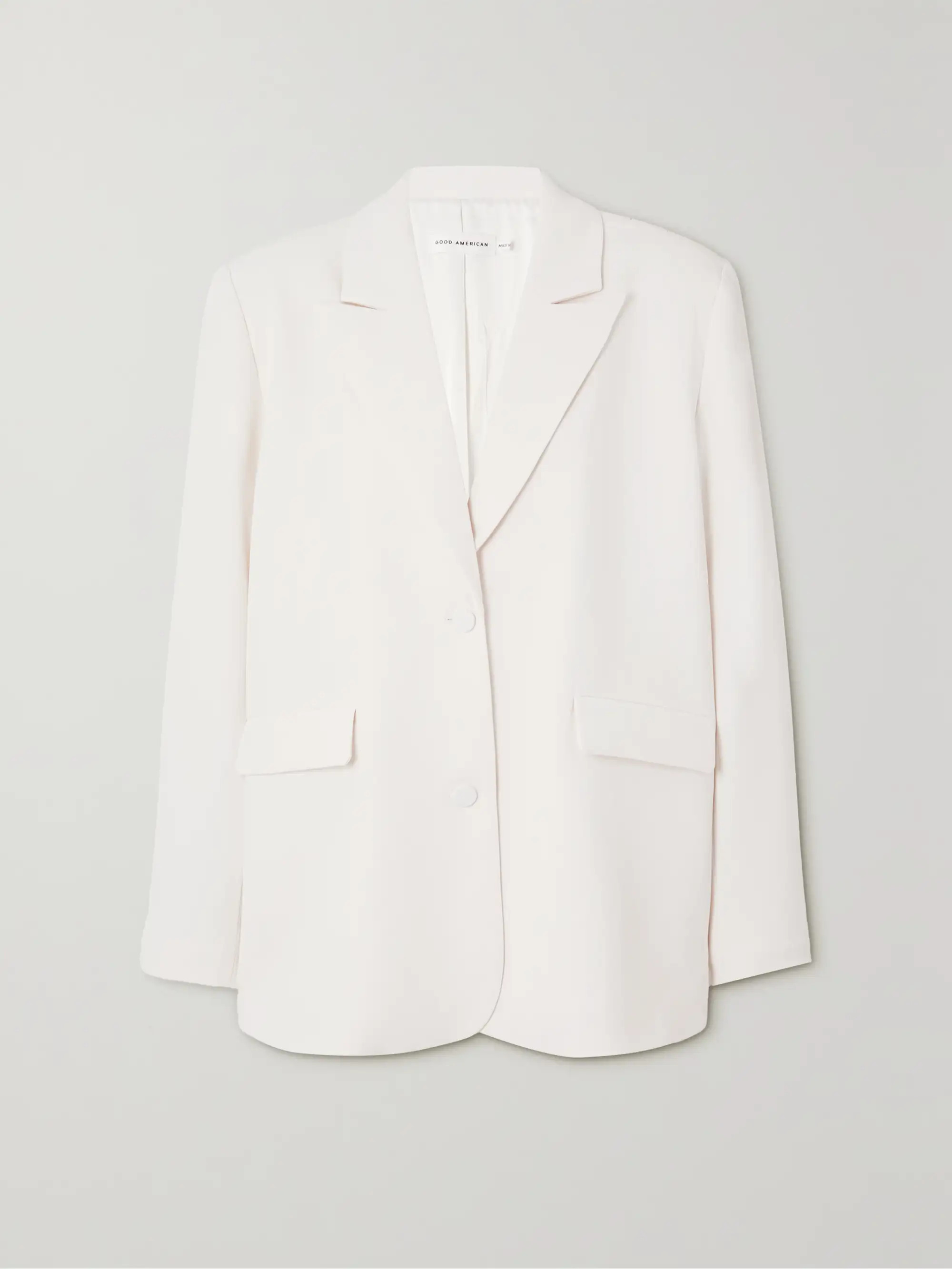 Boyfriend oversized twill blazer | NET-A-PORTER (US)