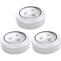 Brilliant Evolution LED Puck Light 3 Pack with Remote | Wireless LED Under Cabinet Lighting | Und... | Amazon (US)