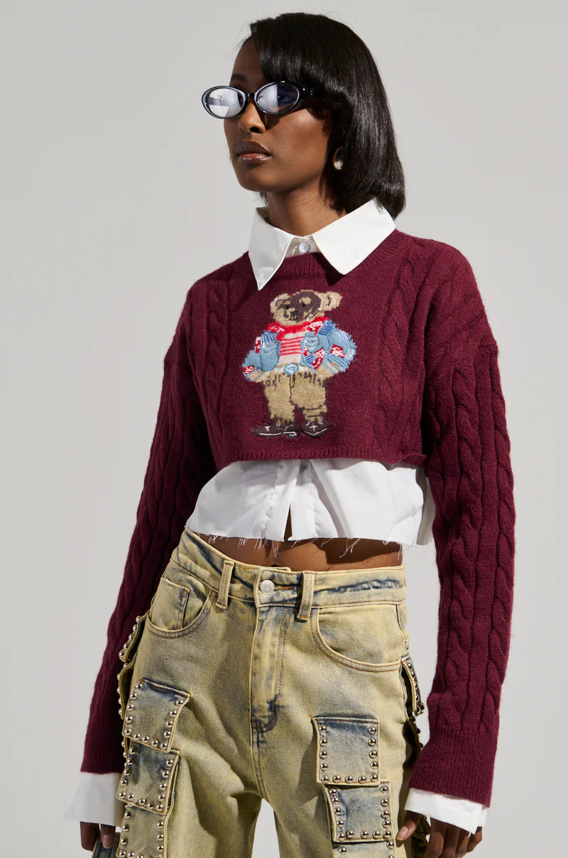 TEDDY SWEATER | AKIRA