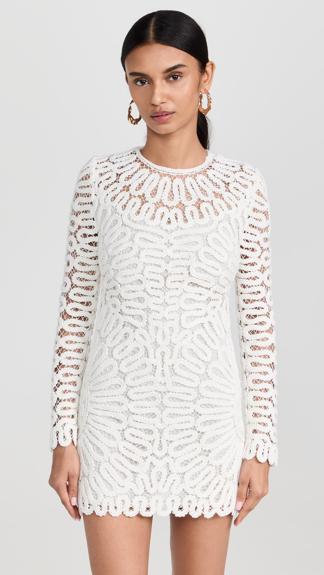 Mccall Cage Crochet Embroidery Mini Dress | Shopbop