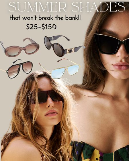 Affordable sunglasses! 

#LTKSeasonal