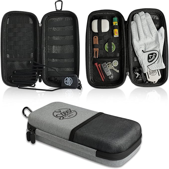 Accessory Case - Golf Bag Organizer. Airtight, Water-Resistant, Protective Hard Case for Phone, T... | Amazon (US)