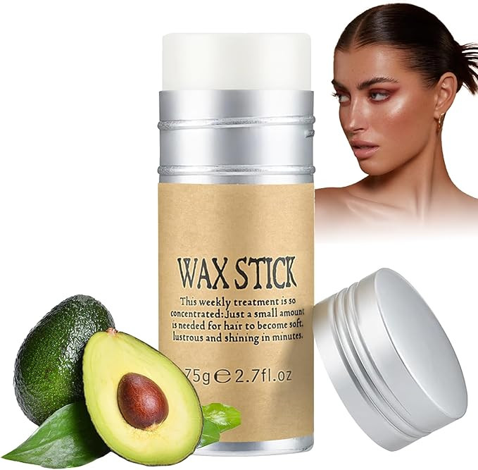 75g Wax Stick pour Cheveux, Bâton de Cire, Bâton de Cire Lisse Non Grasse, Pommade Coiffante po... | Amazon (FR)