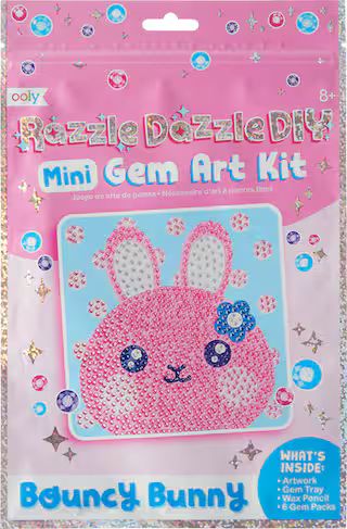 OOLY Razzle Dazzle D.I.Y. Bouncy Bunny Mini Gem Art Kit | Michaels Stores