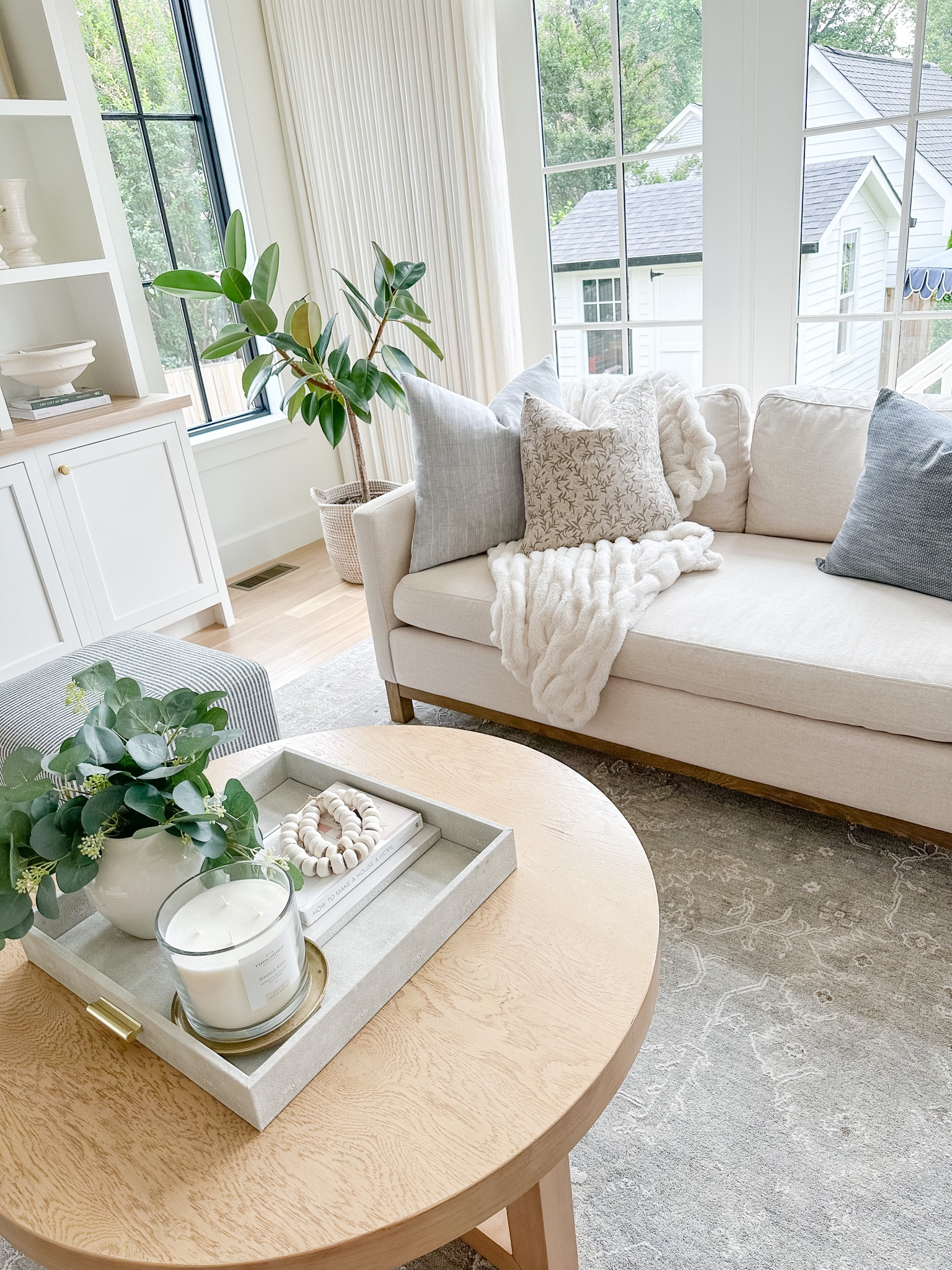 Our Cami couch is on sale in the chair and 91” sofa version! We’ve loved this so far - it’s a nice creamy white with a slight fleck of tans (disguises crumbs nicely 😉). It’s a great pottery barn dupe for their Jake sofa! 

#LTKhome #LTKsalealert #LTKstyletip