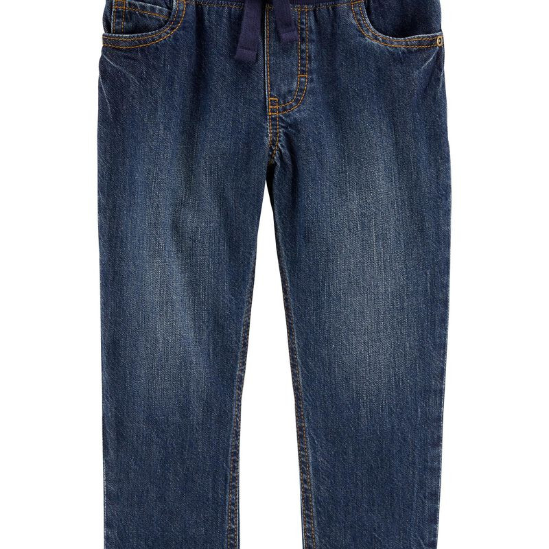Toddler Elastic Waist Denim Pants | Carter's