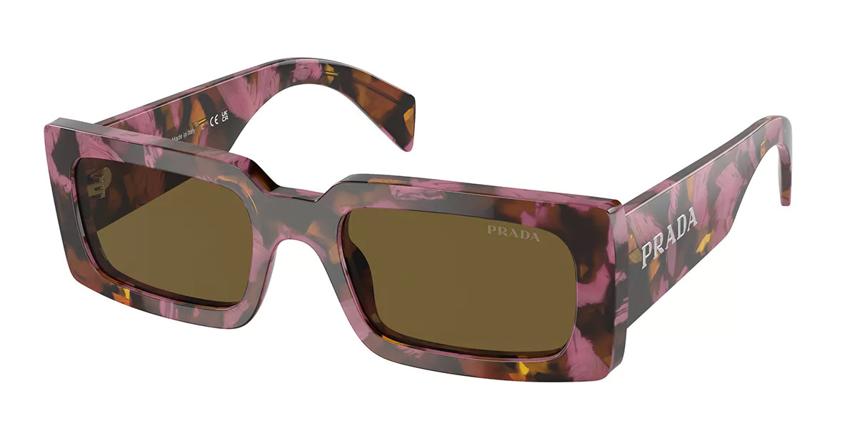 Prada PR A07S 18N01T Women’s Sunglasses Tortoiseshell Size 52 | SmartBuyGlasses Global