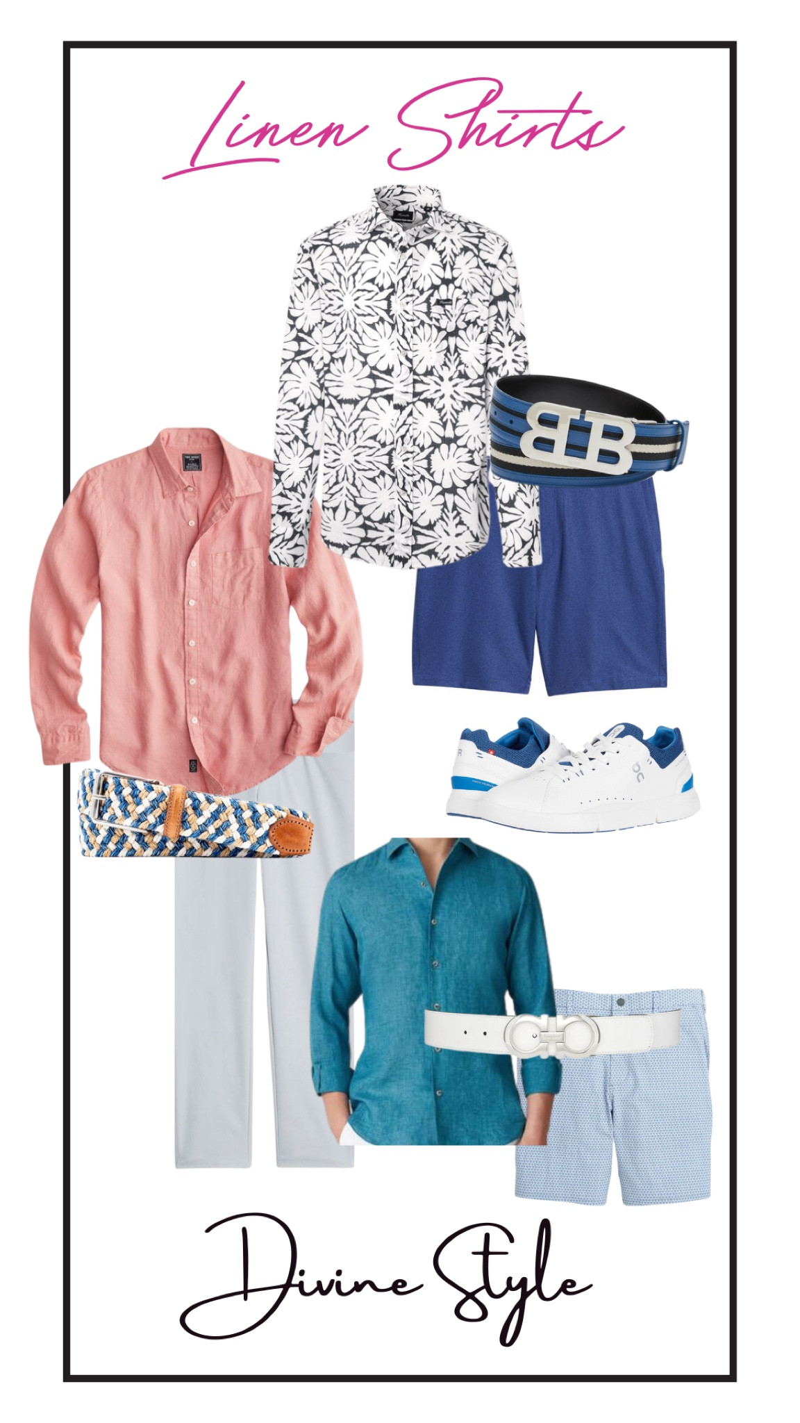 Ready for summer wearing these stylish linen shirts. Pair with shorts, 5-pocket pants or white jeans for a seasonal stylish  look.

#LTKSeasonal #LTKmens #LTKFind