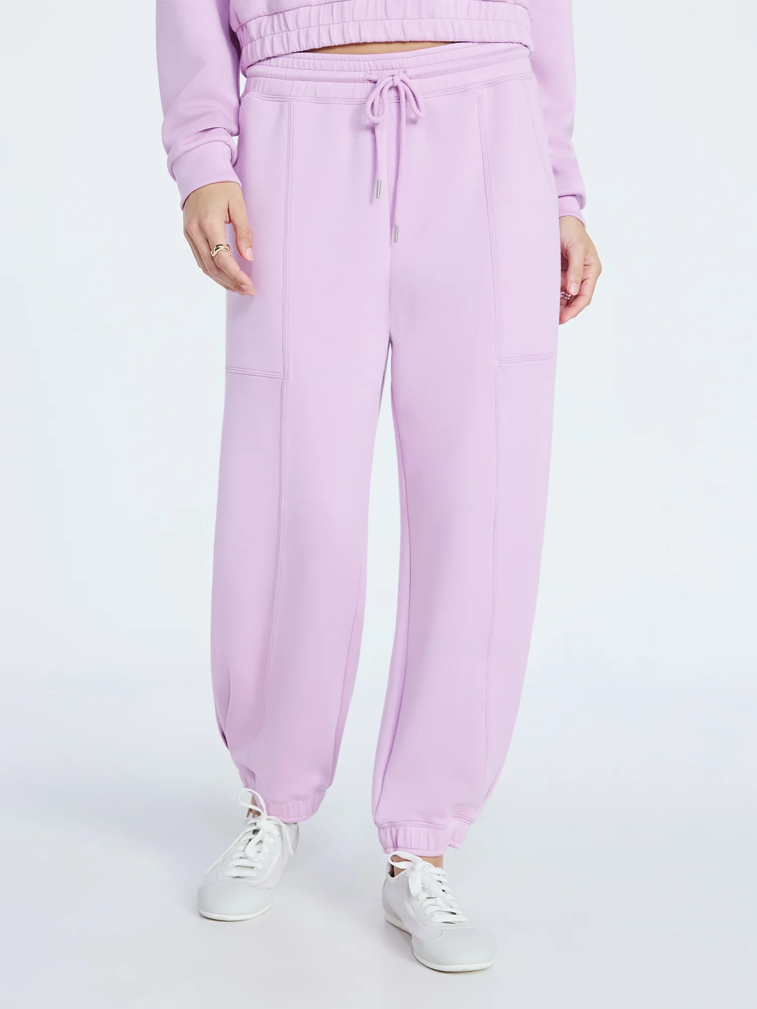 Scoop Women's and Women's Plus New Scubaknit Barrel Pants, Sizes XS-4X | Walmart (US)