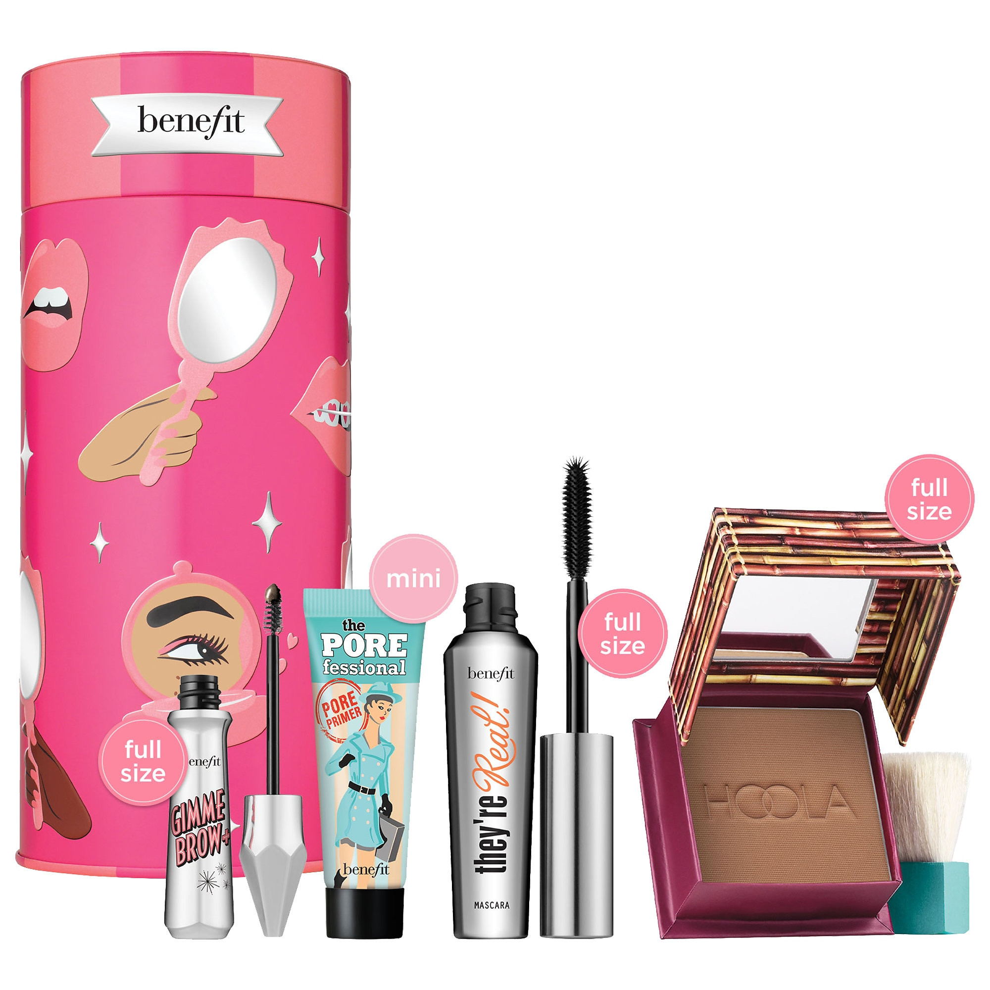 Benefit Cosmetics BYOB: Bring Your Own Beauty Eyes, Brows & Face Holiday Value Set | Sephora (US)