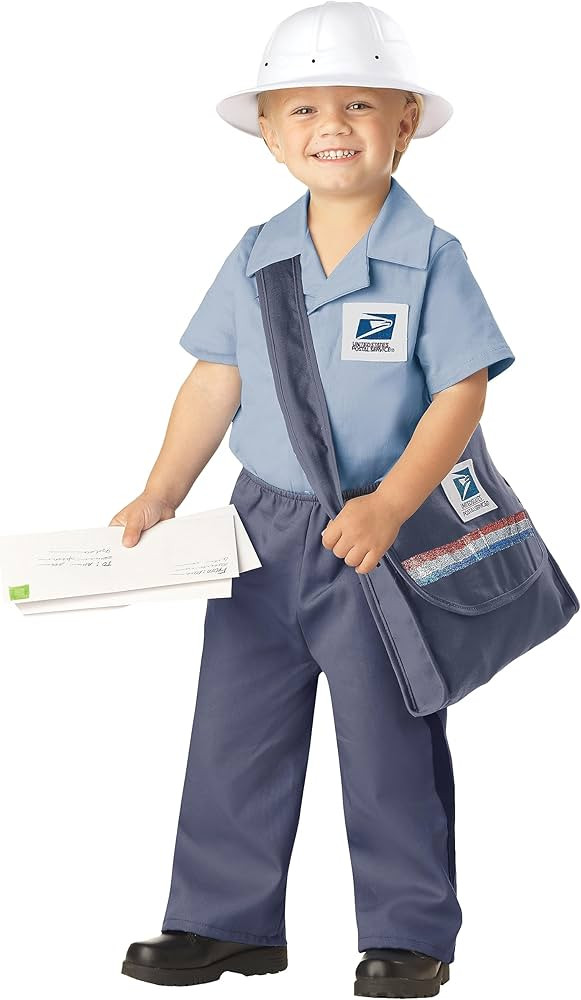 California Costumes Toddler Mr. Postman Costume Large (4-6) | Amazon (US)