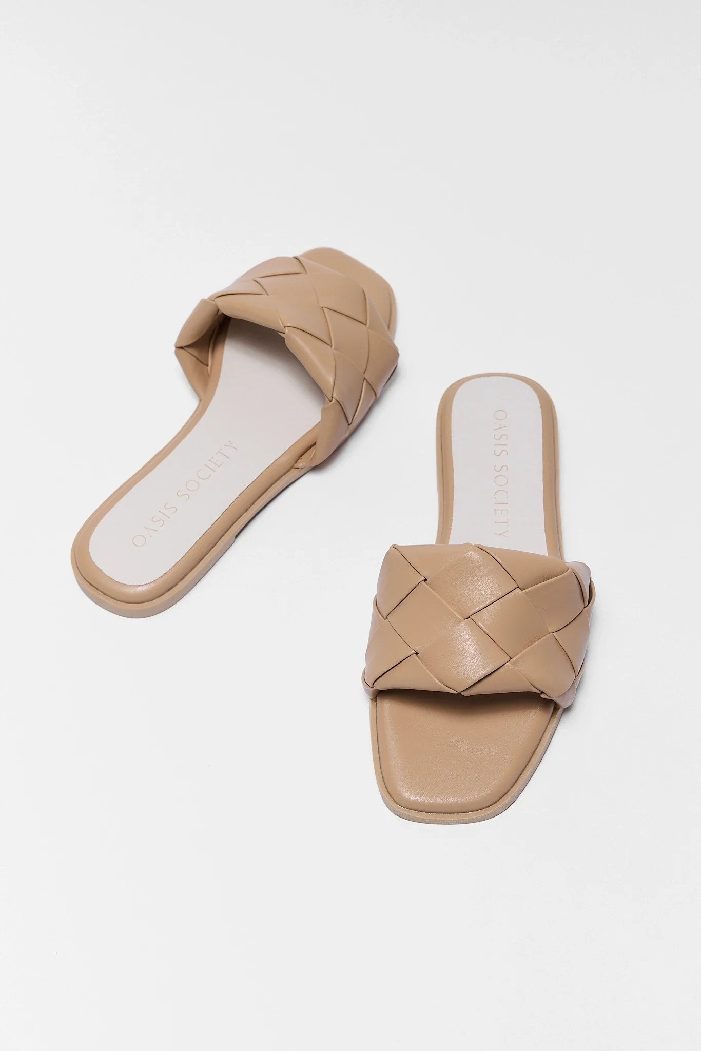 Tan Woven Sandals | Avara