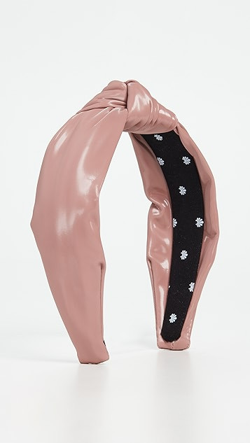 Faux Leather Knotted Headband | Shopbop