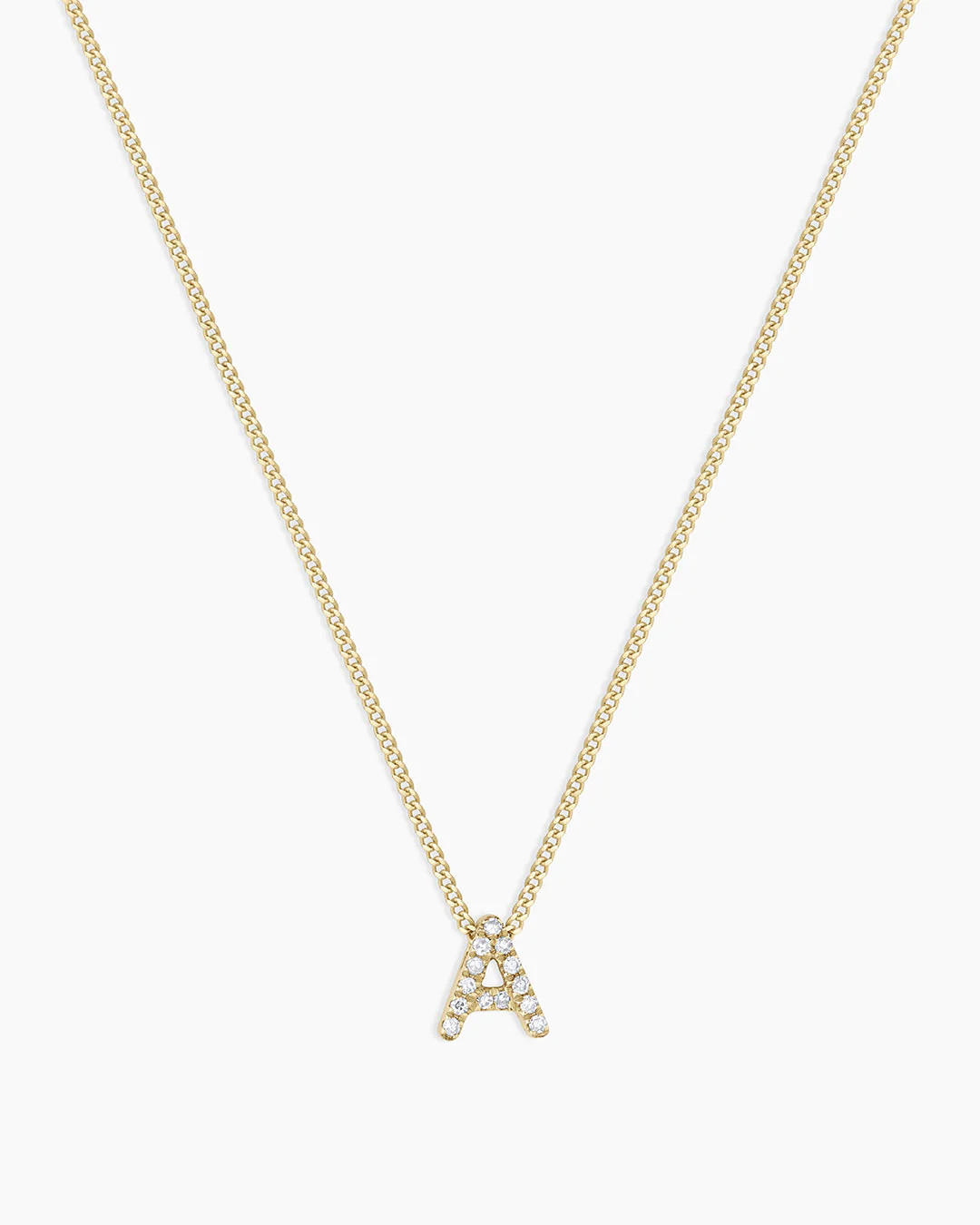 Diamond Alphabet Necklace | gorjana