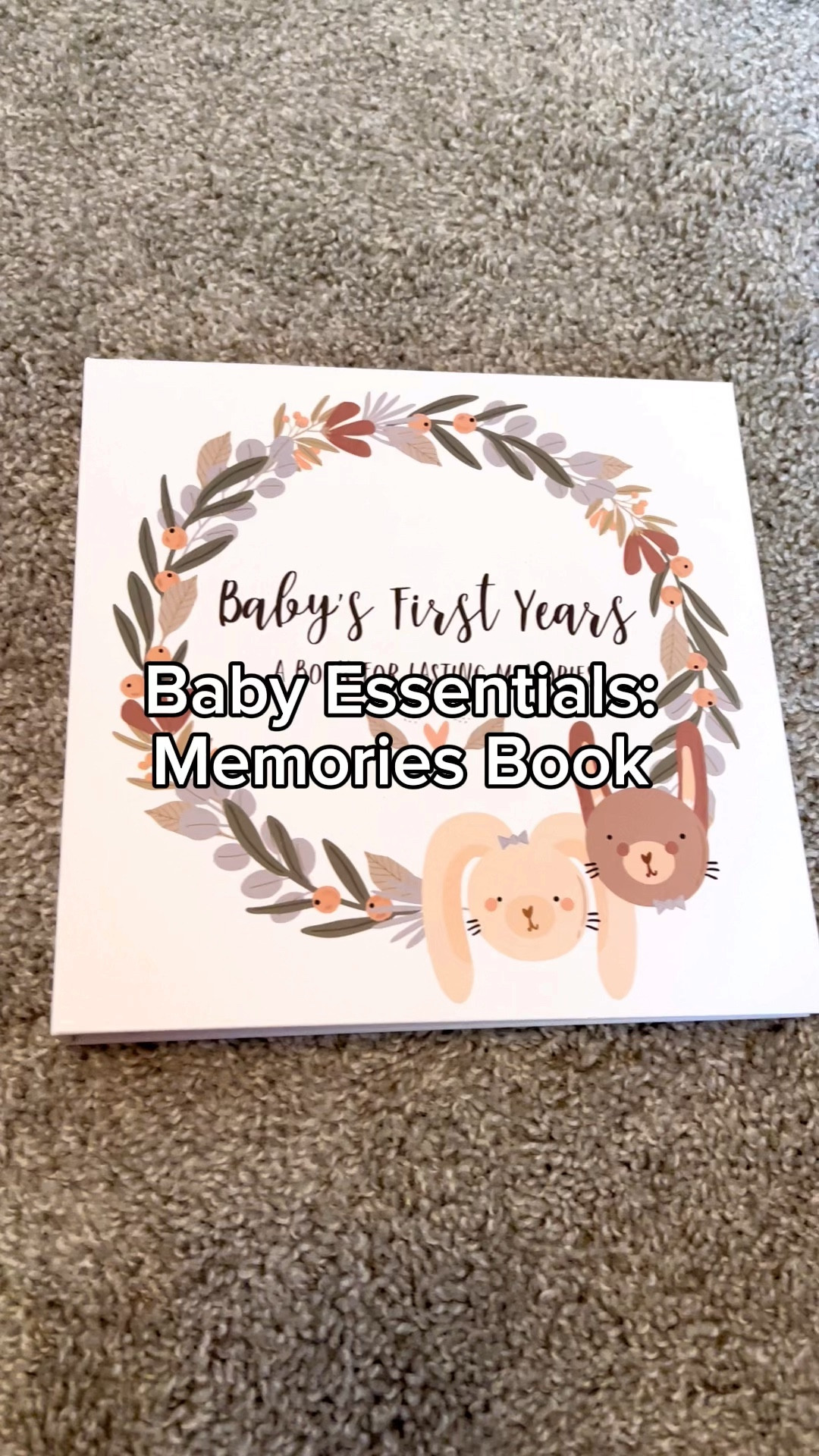 This memory book is the perfect way to keep all the good times with your baby and their milestones  

#LTKVideo #LTKBump #LTKBaby