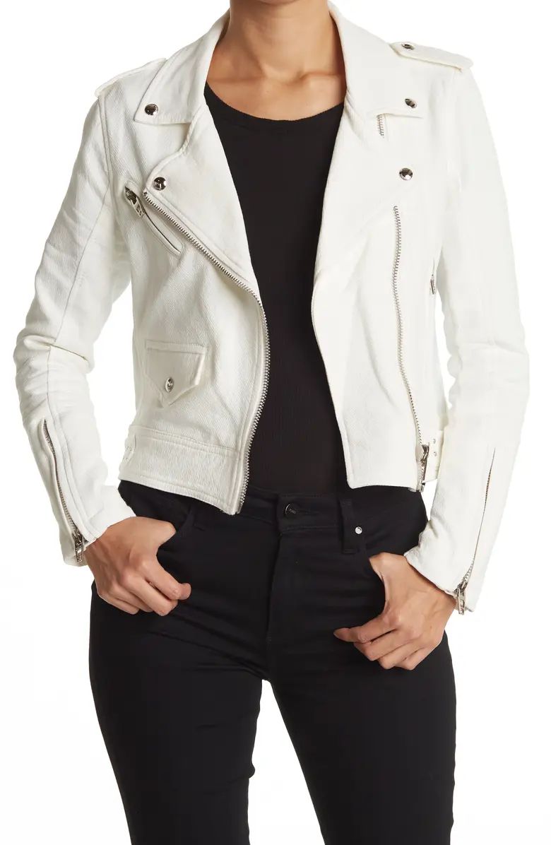 Crepe Moto Jacket | Nordstrom Rack