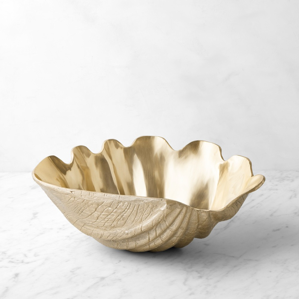 Oversize Clam Shell Sculpture | Williams-Sonoma