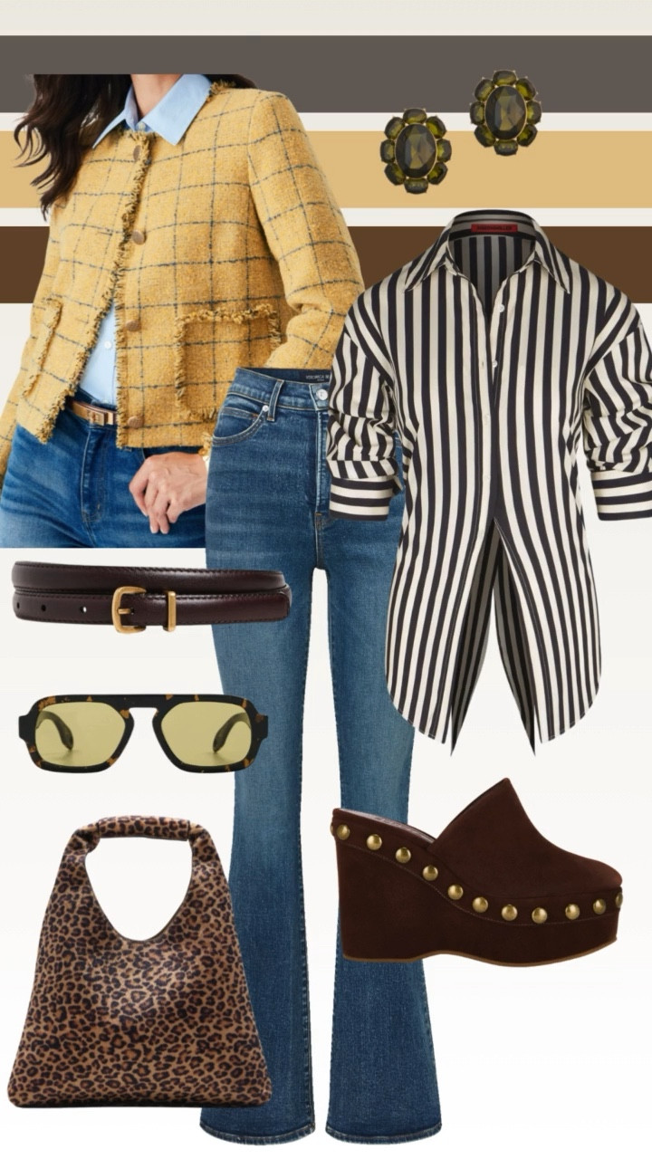 🍁 A Colorful FALL Wardrobe 🍂
Who says autumn has to be all neutrals? I'm leaning all the way into bold hues, rich textures, and statement layers this season. Each outfit here brings color and personality to the forefront — here’s where I’d wear them:

1️⃣ Bold & Breezy – Brunch with friends or a gallery day
2️⃣ Retro Mustard – Weekend coffee runs & vintage market strolls
3️⃣ Pleated Power – Date night or a museum evening
4️⃣ Blush Business – Office days that need a pop of color
5️⃣ Cozy Contrast – Sunday errands or a casual lunch
6️⃣ Boho Blues – Fall festivals or cozy bookstore vibes
7️⃣ Chartreuse Chic – Apple picking or a fall fair
8️⃣ Stripes & Wine – A dinner party or stylish event
9️⃣ Golden Layers – Pumpkin patch, corn maze, or weekend exploring

Which one’s your favorite look? 🍂✨ #FallFashion #ColorfulCloset #AutumnStyle #OOTD #FallWardrobe

#LTKStyleTip #LTKShoeCrush #LTKOver40