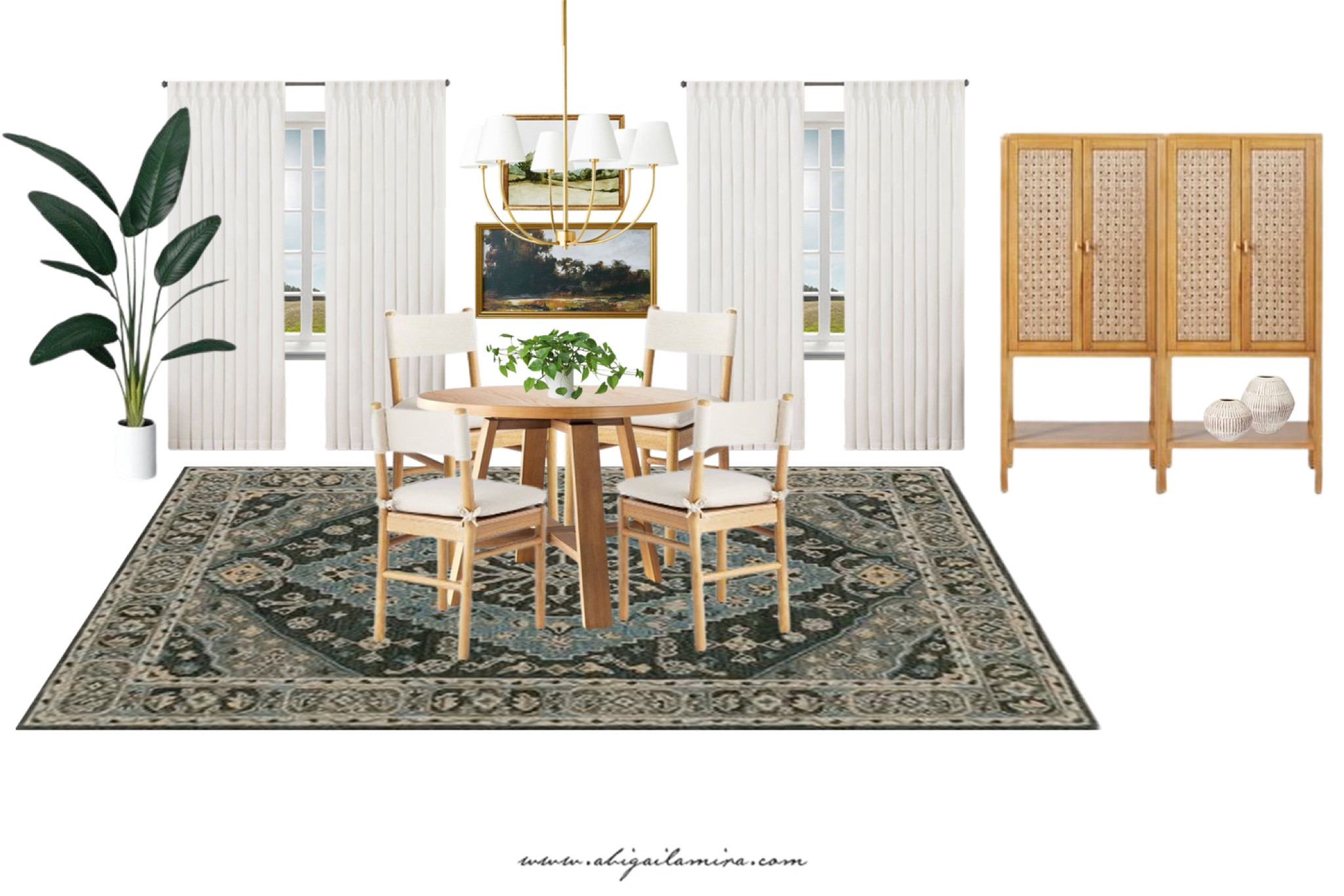Need A little help designing a cohesive home that flows well? I am sharing a series on styling your whole home with target. In this Second part, I created two different Dining rooms with natural wood tones, green accents, and lots of different textures.

#LTKhome #LTKSeasonal #LTKFind
